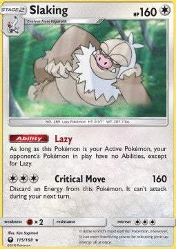 Slaking - Celestial Storm (Holo Rare) [CES-115] Imagen principal del producto
