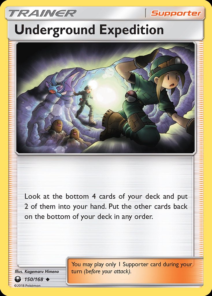 Underground Expedition - Celestial Storm (Uncommon) [CES-150] Main image