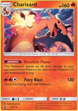 Charizard - Dragon Majesty (Holo Rare) [DRM-3] Hoofdafbeelding