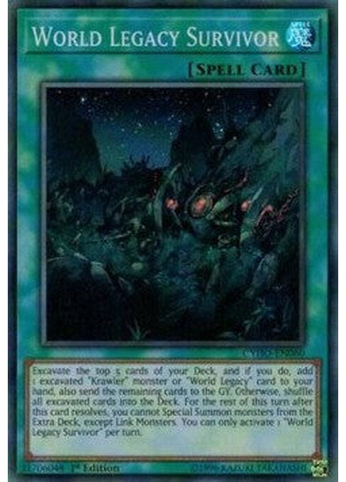 World Legacy Survivor — Cybernetic Horizon (CYHO-060) Yu-Gi-Oh! card Imagen principal del producto