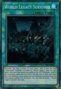 World Legacy Survivor - Cybernetic Horizon (Super Rare) [CYHO-060] Hover Image