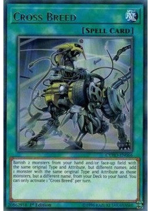 Cross Breed — Cybernetic Horizon (CYHO-066) Yu-Gi-Oh! card Imagen principal del producto
