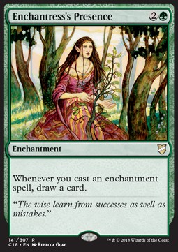 Enchantress's Presence - Commander 2018 (Rare) [C18-141]
