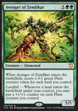 Avenger of Zendikar - Commander 2018 (Mythic) [C18-129] Immagine principale del prodotto