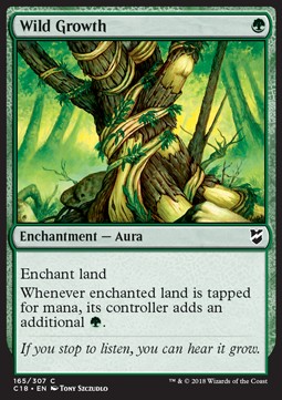 Wild Growth - Commander 2018 (Common) [C18-165] Immagine principale del prodotto