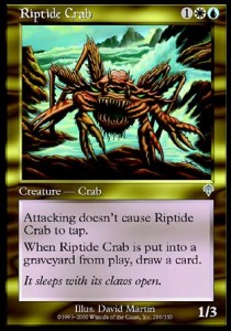 Riptide Crab - Invasion (Uncommon) [INV-266] Immagine principale del prodotto