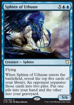Sphinx of Uthuun - Commander 2018 (Rare) [C18-104] Hauptbild