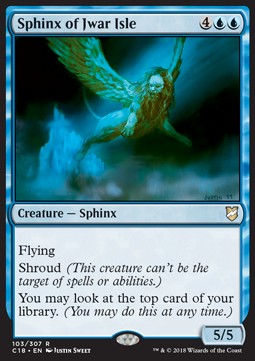 Sphinx of Jwar Isle - Commander 2018 (Rare) [C18-103] Hauptbild