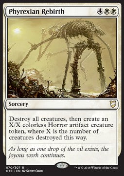 Phyrexian Rebirth - Commander 2018 (Rare) [C18-70] Immagine principale del prodotto