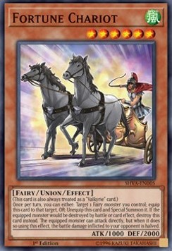 Fortune Chariot - Shadows in Valhalla (Super Rare) [SHVA-005]