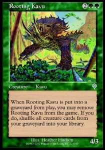 Rooting Kavu - Invasion (Uncommon) [INV-207] Hauptbild