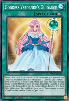 Goddess Verdande's Guidance - Shadows in Valhalla (Super Rare) [SHVA-009] Hover Image