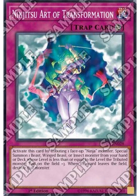 Ninjitsu Art of Transformation — Shadows in Valhalla (SHVA-028) Yu-Gi-Oh! card Hauptbild