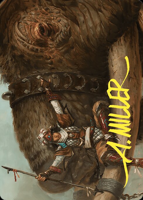 Tuskguard Captain // Tuskguard Captain – Commander Masters Art Series (ACMM-16) Magic: The Gathering card | LC-REM-20260804-15151694414156-362fbbb9-856f-43fd-9a16-a56e72aeb87c Hauptbild