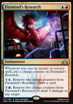 Firemind's Research - Guilds of Ravnica (Rare) [GRN-171] Hover Image