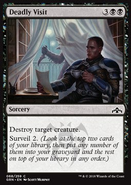 Deadly Visit - Guilds of Ravnica (Common) [GRN-68] Imagen principal del producto
