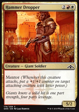 Hammer Dropper - Guilds of Ravnica (Common) [GRN-176] Immagine principale del prodotto