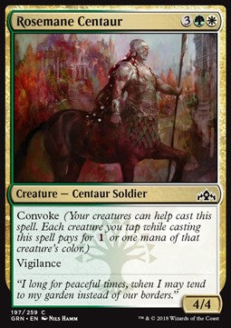 Rosemane Centaur - Guilds of Ravnica (Common) [GRN-197] Immagine principale del prodotto