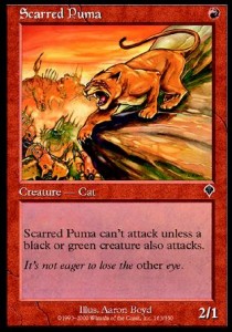 Scarred Puma - Invasion (Common) [INV-163] Immagine principale del prodotto