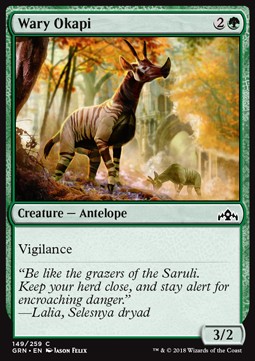 Wary Okapi - Guilds of Ravnica (Common) [GRN-149] Immagine principale del prodotto