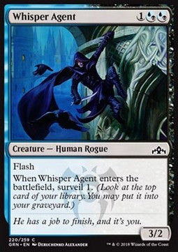 Whisper Agent - Guilds of Ravnica (Common) [GRN-220] Immagine principale del prodotto