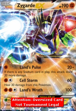 Zygarde EX - Fates Collide (Oversized) [FCO-54] Hover Image