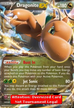 Dragonite EX - Furious Fists (Oversized) [FFI-74] Imagen principal del producto