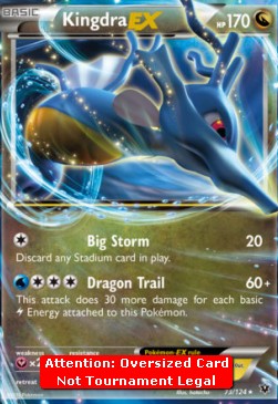 Kingdra EX - Fates Collide (Oversized) [FCO-73] Immagine principale del prodotto
