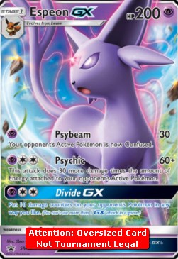 Espeon GX - SM Black Star Promos (Oversized) [SM-35] Immagine principale del prodotto