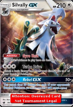 Silvally GX - Crimson Invasion (Oversized) [CIN-90] Imagen principal del producto