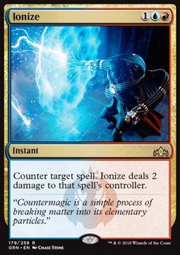 Ionize - Guilds of Ravnica (Rare) [GRN-179] Immagine principale del prodotto