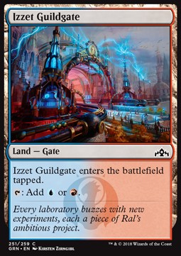 Izzet Guildgate (V.1) - Guilds of Ravnica (Common) [GRN-251] Immagine principale del prodotto