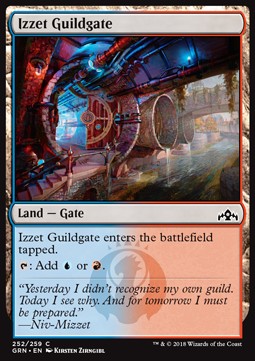 Izzet Guildgate (V.2) - Guilds of Ravnica (Common) [GRN-252] Immagine principale del prodotto