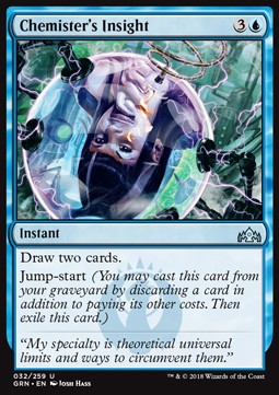 Chemister's Insight - Guilds of Ravnica (Uncommon) [GRN-32] Hauptbild
