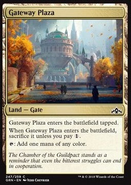 Gateway Plaza - Guilds of Ravnica (Common) [GRN-247]