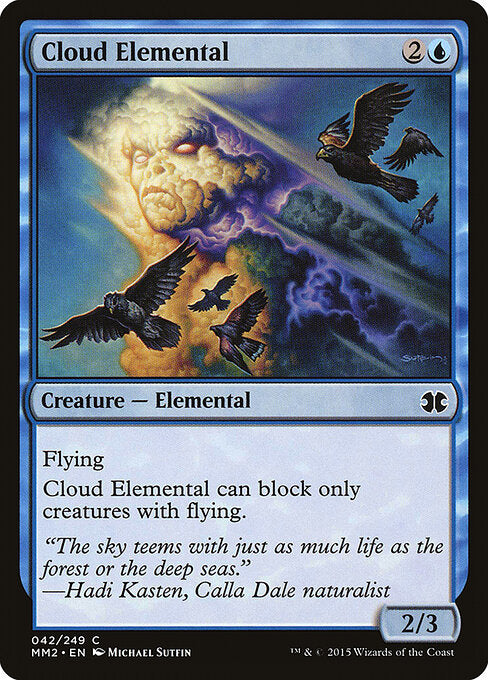 Cloud Elemental – Modern Masters 2015 (MM2-42) Magic: The Gathering card | LC-REM-20260804-15151290777932-3639ad50-6e39-48bd-9055-c32369d2f676