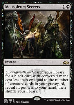 Mausoleum Secrets - Guilds of Ravnica (Rare) [GRN-75] Hauptbild