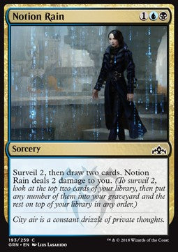 Notion Rain - Guilds of Ravnica (Common) [GRN-193] Immagine principale del prodotto