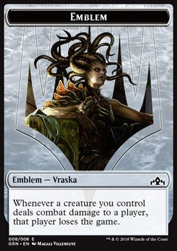 Vraska, Golgari Queen Emblem - Guilds of Ravnica (Token) [GRN-T08] Hauptbild