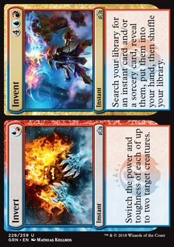 Invert // Invent - Guilds of Ravnica (Uncommon) [GRN-228] Image principale du produit