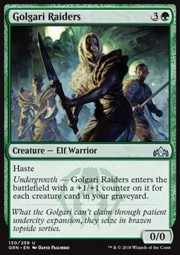 Golgari Raiders - Guilds of Ravnica (Uncommon) [GRN-130] Main image