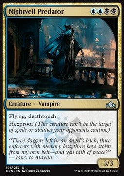 Nightveil Predator - Guilds of Ravnica (Uncommon) [GRN-191] Hauptbild