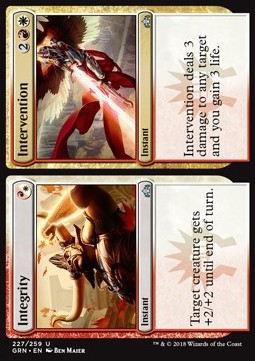 Integrity // Intervention - Guilds of Ravnica (Uncommon) [GRN-227] Imagen principal del producto