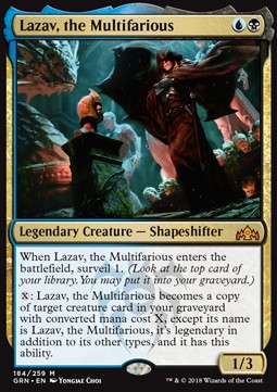 Lazav, the Multifarious - Guilds of Ravnica (Mythic) [GRN-184] Hover Image