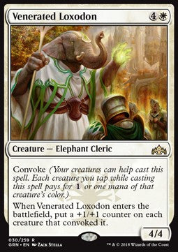 Venerated Loxodon - Guilds of Ravnica (Rare) [GRN-30] Hauptbild