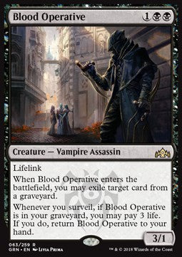 Blood Operative - Guilds of Ravnica (Rare) [GRN-63] Imagen principal del producto