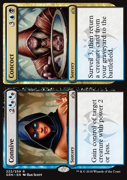 Connive // Concoct - Guilds of Ravnica (Rare) [GRN-222] Immagine principale del prodotto