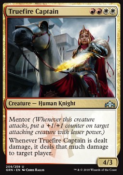 Truefire Captain - Guilds of Ravnica (Uncommon) [GRN-209] Imagen principal del producto