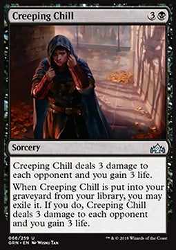 Creeping Chill - Guilds of Ravnica (Uncommon) [GRN-66] Hauptbild