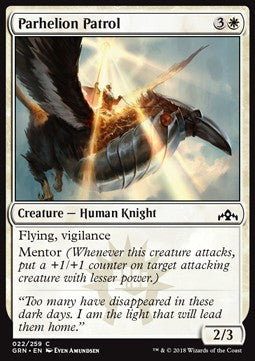 Parhelion Patrol - Guilds of Ravnica (Common) [GRN-22] Immagine principale del prodotto